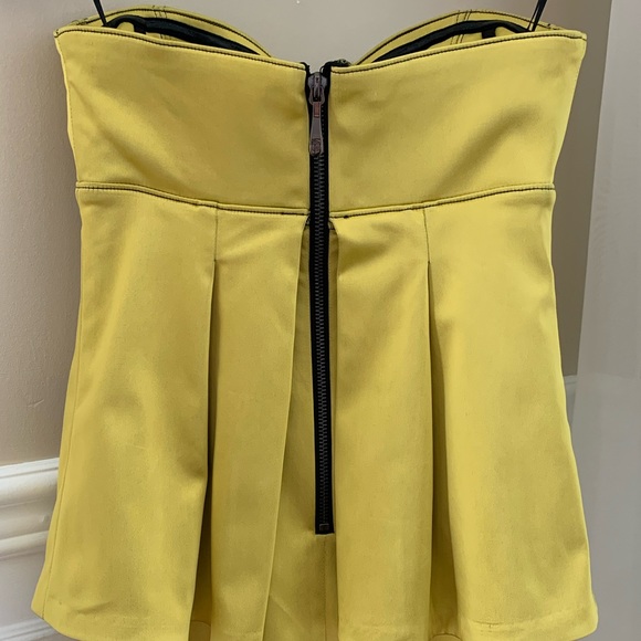 Bebe size 2 satin keyhole dress - Picture 8 of 16